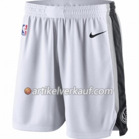 San Antonio Spurs Weiß Nike Kurze Hose Swingman - Herren